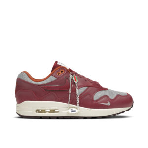 Nike Air Max 1 Patta Waves Rush Maroon (with Bracelet) DO9549-001 - Arviolet photo 1
