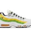 Nike Air Max 95 Essential White Green Apple Tour Yellow DQ3429-100 - Arviolet photo 1
