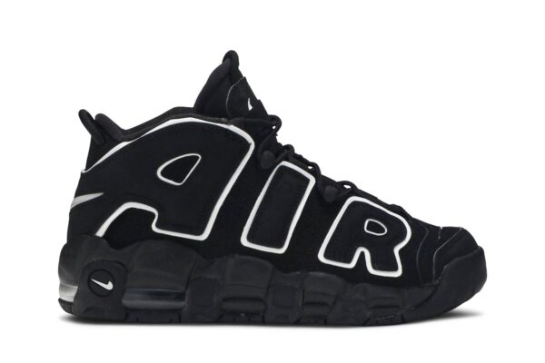 Nike Air More Uptempo Black White (GS) 415082-002 - Arviolet photo 1