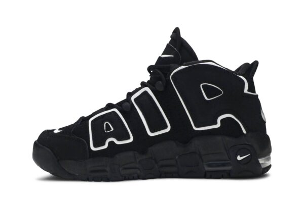 Nike Air More Uptempo Black White (GS) 415082-002 - Arviolet photo 3