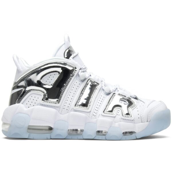 Nike Air More Uptempo Chrome White (Women's) 917593-100 - Arviolet photo 1