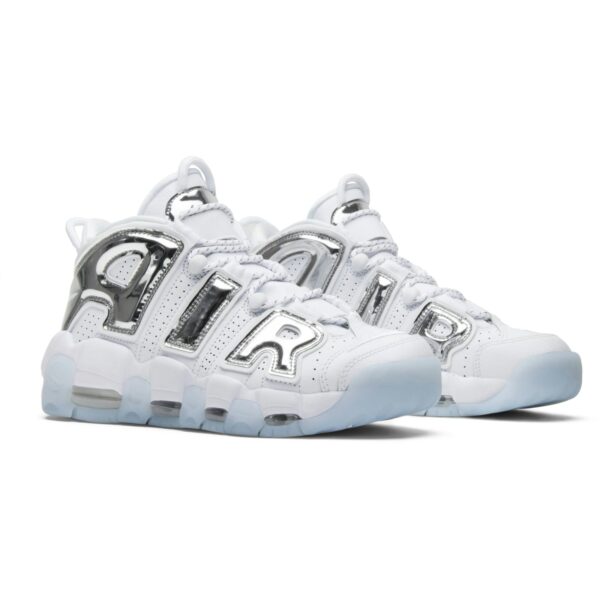 Nike Air More Uptempo Chrome White (Women's) 917593-100 - Arviolet photo 8