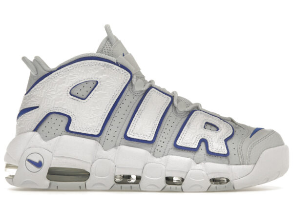 Nike Air More Uptempo Embossed White Royal Blue FD0669-100 - Arviolet photo 1