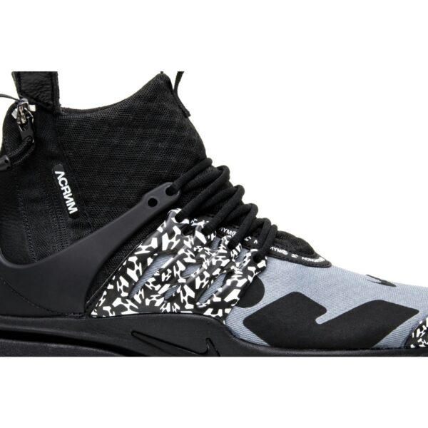 Nike Air Presto Mid Acronym Cool Grey AH7832-001 - Arviolet photo 2