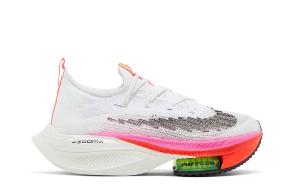 Nike Air Zoom Alphafly Next% Flyknit White Pink DJ5455-100 - Arviolet photo 1