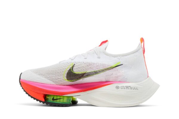 Nike Air Zoom Alphafly Next% Flyknit White Pink DJ5455-100 - Arviolet photo 3