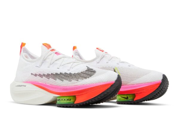 Nike Air Zoom Alphafly Next% Flyknit White Pink DJ5455-100 - Arviolet photo 8