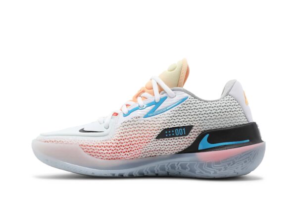 Nike Air Zoom GT Cut White Black Laser Blue CZ0176-101 - Arviolet photo 3