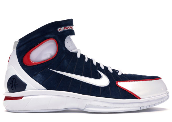 Nike Air Zoom Huarache 2K4 Navy White Red (2016) 308475-400 - Arviolet photo 1