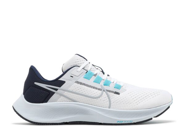 Nike Air Zoom Pegasus 38 White Midnight Navy CW7356-101 - Arviolet photo 1