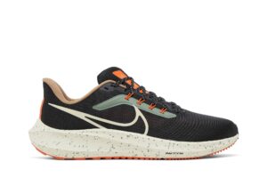 Nike Air Zoom Pegasus 39 Black Green Safety Orange DX6039-071 - Arviolet photo 1