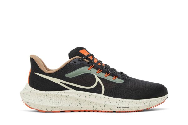 Nike Air Zoom Pegasus 39 Black Green Safety Orange DX6039-071 - Arviolet photo 1