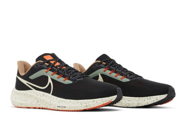Nike Air Zoom Pegasus 39 Black Green Safety Orange DX6039-071 - Arviolet photo 8