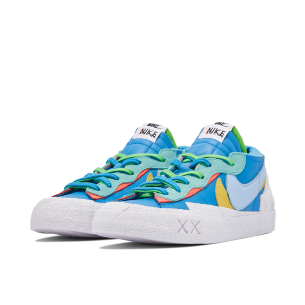Nike Blazer Low sacai KAWS Neptune Blue DM7901-400 - Arviolet photo 4