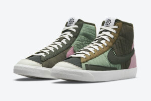 Nike Blazer Mid 77 Premium Toasty Sequoia Quilted DD8024-300 - Arviolet photo 1