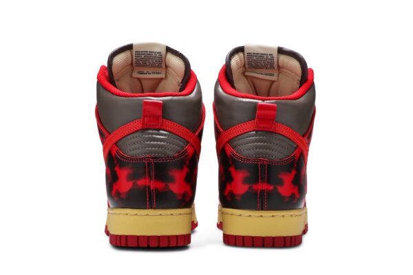 Nike Dunk High 1985 Red Acid Wash DD9404-600 - Arviolet photo 6