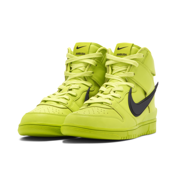 Nike Dunk High AMBUSH Flash Lime CU7544-300 - Arviolet photo 4