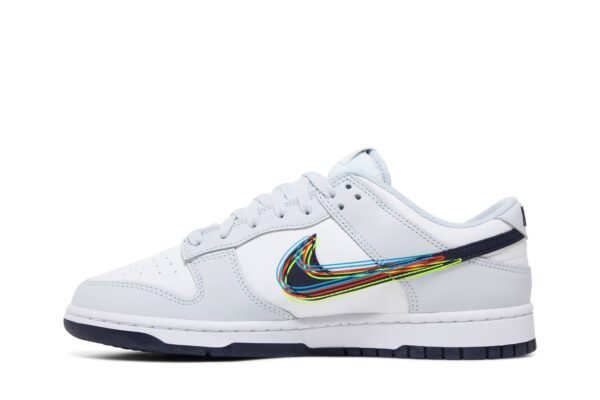 Nike Dunk Low 3D Swoosh DV6482-100 - Arviolet photo 3