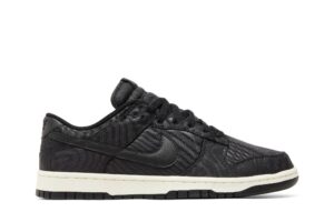 Nike Dunk Low Black Canvas DV7211-001 - Arviolet photo 1
