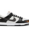 Nike Dunk Low Black Total Orange Mini Swoosh FN7808-001 - Arviolet photo 1