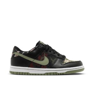 Nike Dunk Low Crazy Camo (GS) DB1909-001 - Arviolet photo 1