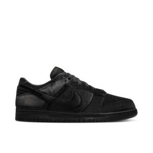 Nike Dunk Low Dover Street Market Triple Black Velvet DH2686-002 - Arviolet photo 1
