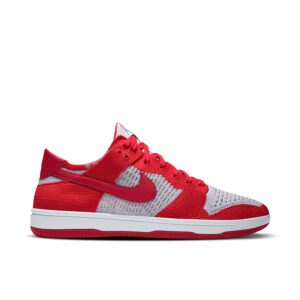 Nike Dunk Low Flyknit University Red Wolf Grey 917746-600 - Arviolet photo 1
