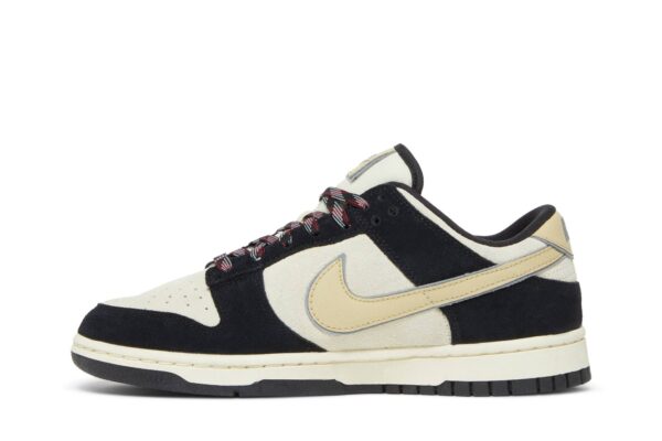 Nike Dunk Low LX Black Suede Team Gold (Women's) DV3054-001 - Arviolet photo 3