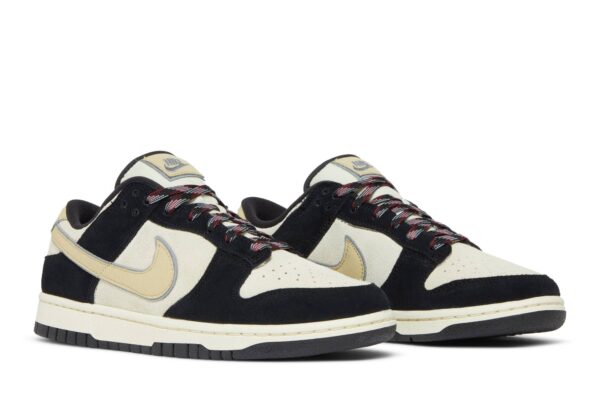 Nike Dunk Low LX Black Suede Team Gold (Women's) DV3054-001 - Arviolet photo 8