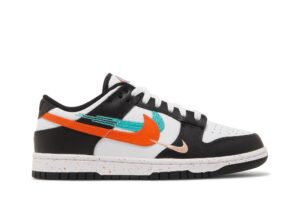 Nike Dunk Low Multiple Swooshes White Washed Teal (Women's) FD4623-131 - Arviolet photo 1