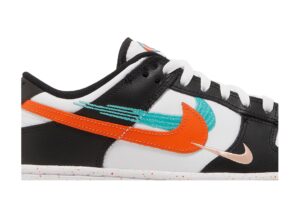 Nike Dunk Low Multiple Swooshes White Washed Teal (Women's) FD4623-131 - Arviolet photo 2