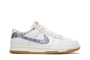 Nike Dunk Low New Americana Washed Denim FN6881-100 - Arviolet photo 1