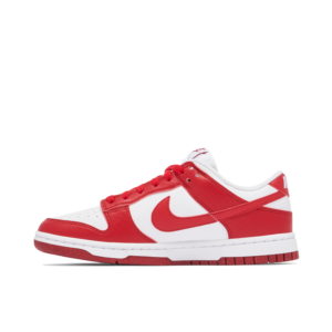 Nike Dunk Low Next Nature White Gym Red (Women's) DN1431-101 - Arviolet photo 2