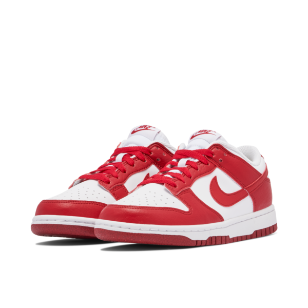 Nike Dunk Low Next Nature White Gym Red (Women's) DN1431-101 - Arviolet photo 4