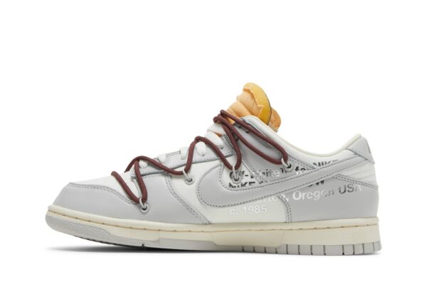 Nike Dunk Low Off-White Lot 46 DM1602-102 - Arviolet photo 3