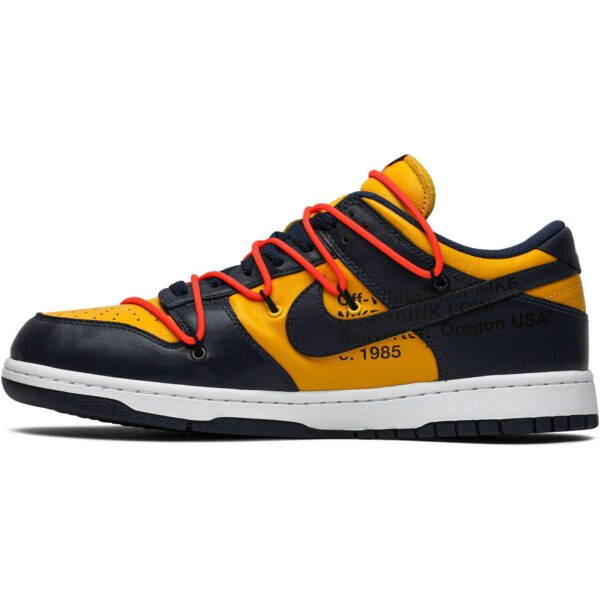 Nike Dunk Low Off-White University Gold CT0856-700 - Arviolet photo 3