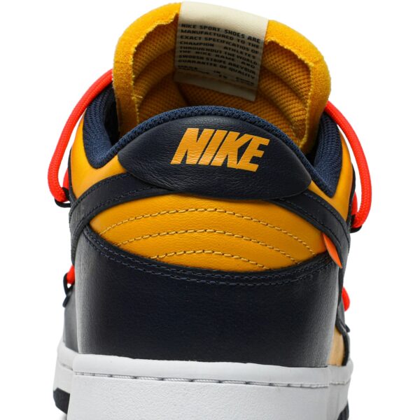 Nike Dunk Low Off-White University Gold CT0856-700 - Arviolet photo 7