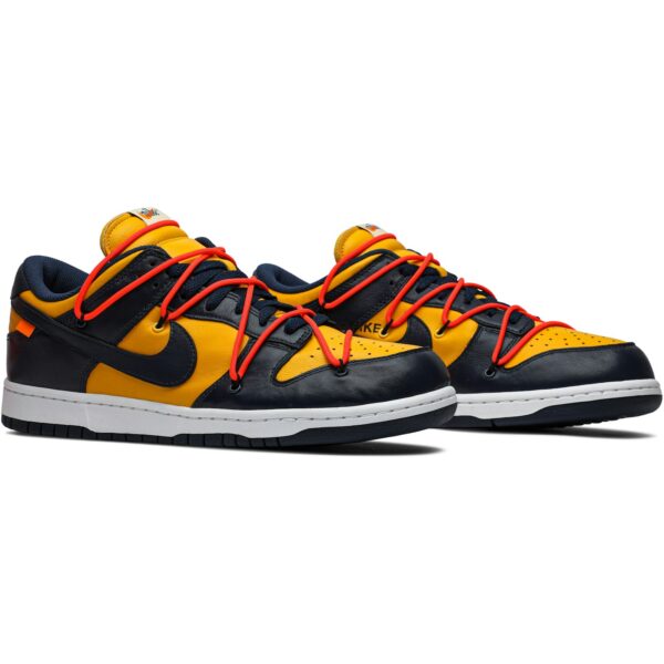 Nike Dunk Low Off-White University Gold CT0856-700 - Arviolet photo 8