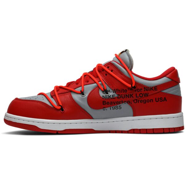 Nike Dunk Low Off-White University Red CT0856-600 - Arviolet photo 3