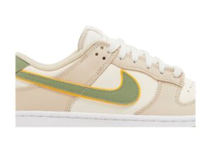 Nike Dunk Low Pale Ivory Oil Green (Women's) FQ6869-131 - Arviolet photo 2
