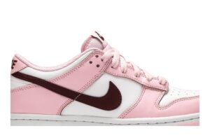 Nike Dunk Low Pink Foam Red White (GS) CW1590-601 - Arviolet photo 2