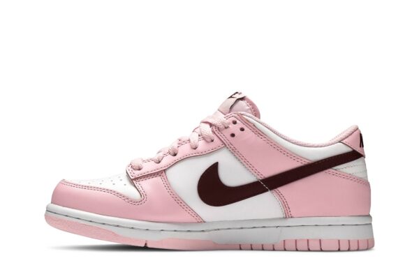 Nike Dunk Low Pink Foam Red White (GS) CW1590-601 - Arviolet photo 3