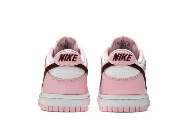 Nike Dunk Low Pink Foam Red White (GS) CW1590-601 - Arviolet photo 6