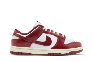 Nike Dunk Low PRM Vintage Team Red (Women's) FJ4555-100 - Arviolet photo 1