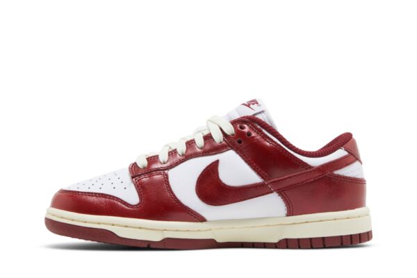 Nike Dunk Low PRM Vintage Team Red (Women's) FJ4555-100 - Arviolet photo 3