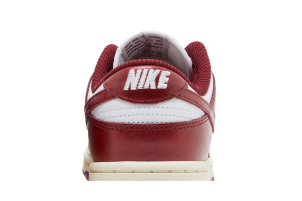 Nike Dunk Low PRM Vintage Team Red (Women's) FJ4555-100 - Arviolet photo 7