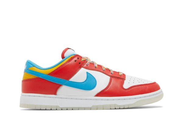 Nike Dunk Low QS LeBron James Fruity Pebbles DH8009-600 - Arviolet photo 1
