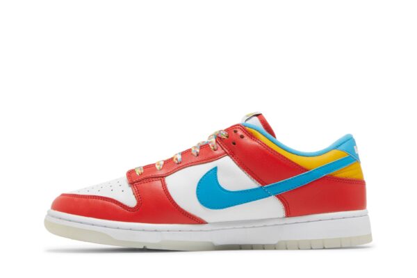 Nike Dunk Low QS LeBron James Fruity Pebbles DH8009-600 - Arviolet photo 3