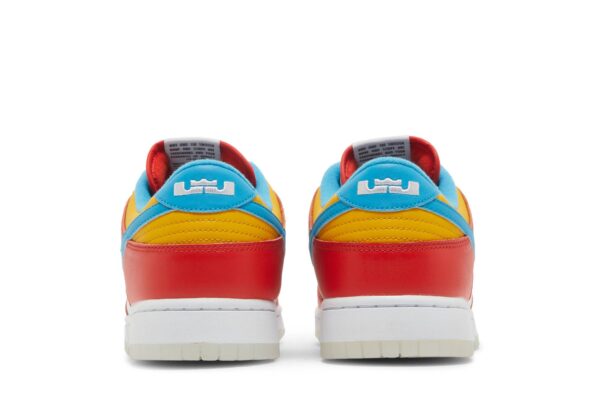 Nike Dunk Low QS LeBron James Fruity Pebbles DH8009-600 - Arviolet photo 6