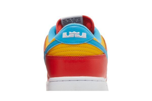 Nike Dunk Low QS LeBron James Fruity Pebbles DH8009-600 - Arviolet photo 7
